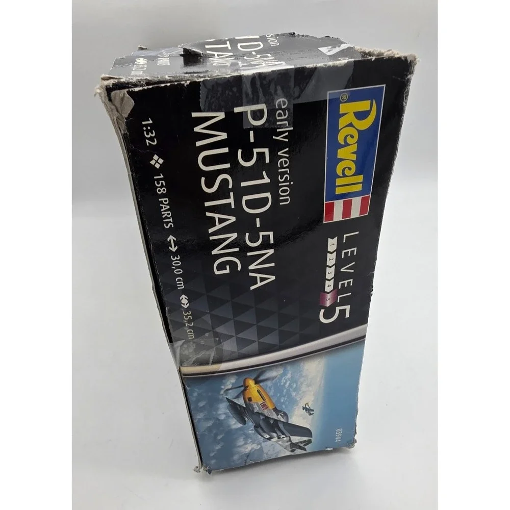 REVELL 03944 P-51D-5NA MUSTANG MODEL KIT-NIB-1:32 SCALE OPEN BOX